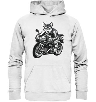 Sportbike Hund / Hoodie